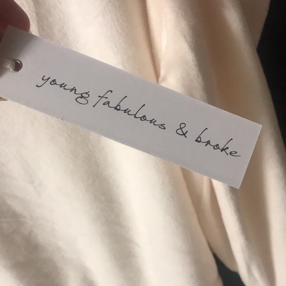 NWT Young Fabulous & Broke cold shoulder top - Picture 6 of 12